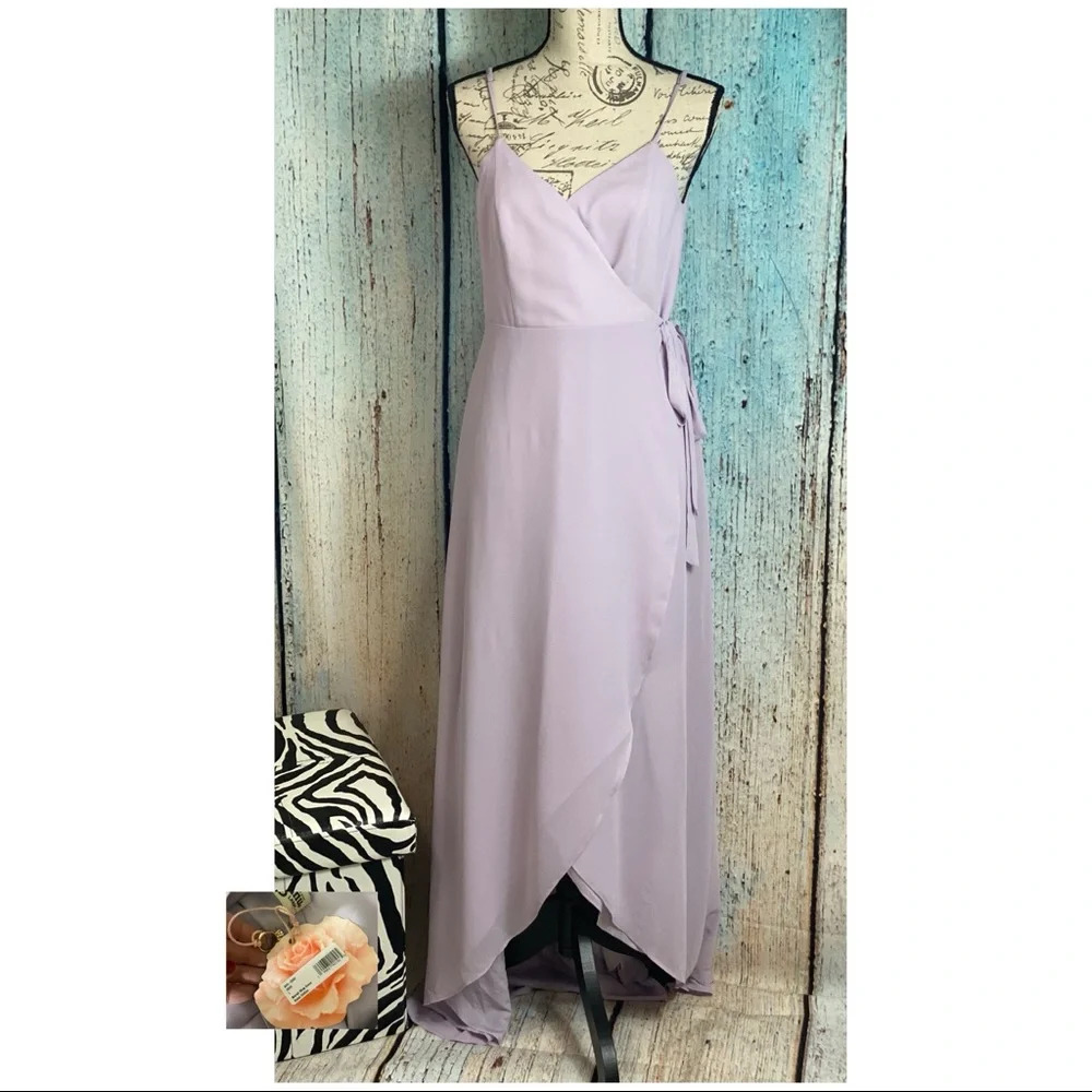 Show Me Your Mumu NWT Wrap Violet Mariah Dress - Picture 5 of 17